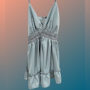 Blue mini dress by Cider